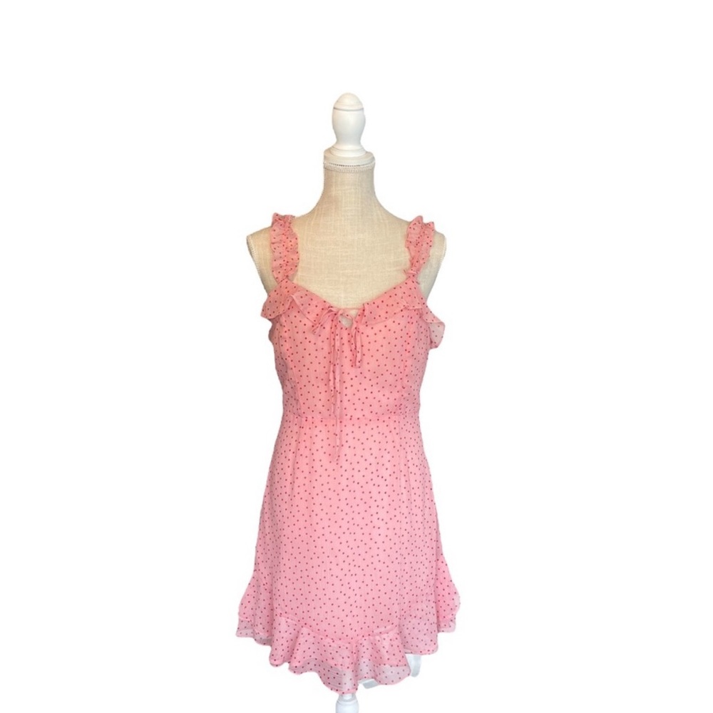 Gianni Bini chiffon ruffle dress